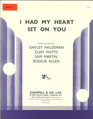 I Had My Heart Set On You