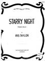 Starry Night (Iris Taylor) Sheet Music