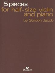 5 Pieces For Half-Size Violin and Piano
