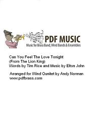 Can You Feel The Love Tonight (from "The Lion King")
