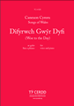 Difyrwch Gwyr Dyfi Bladmuziek