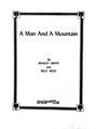 A Man And A Mountain Sheet Music