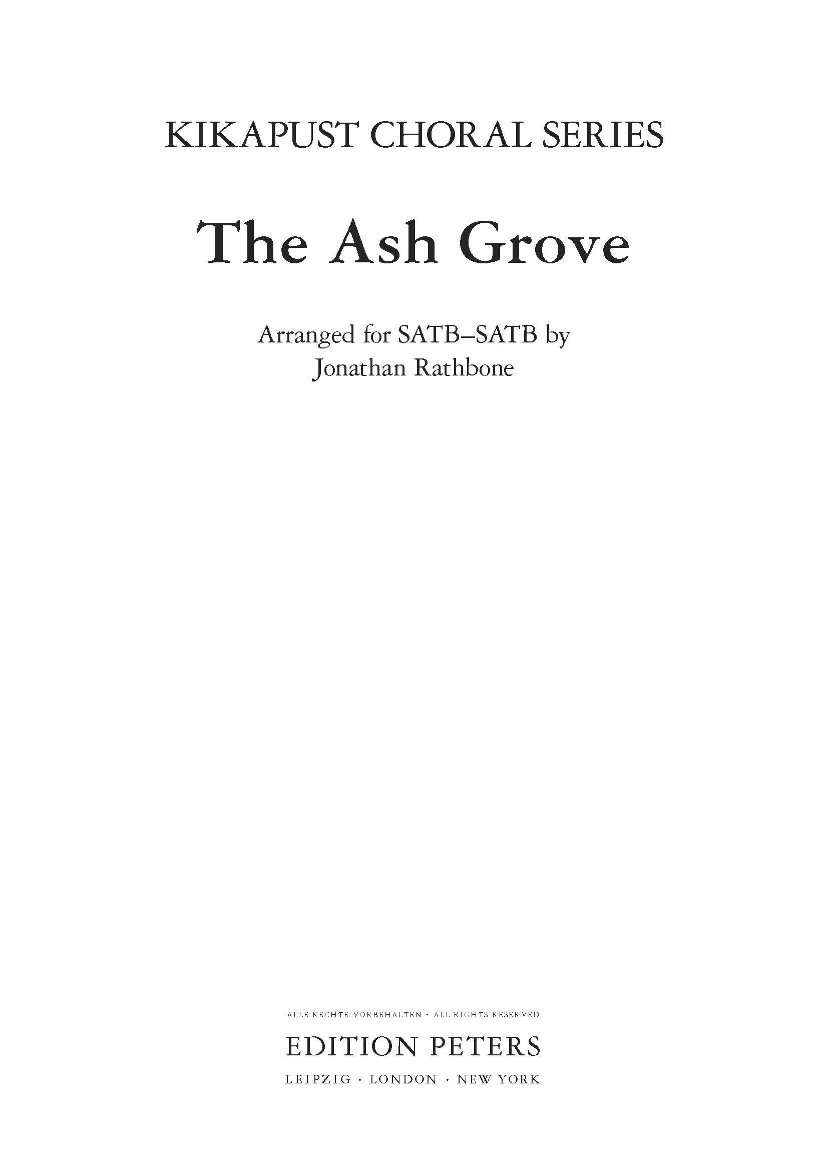 The Ash Grove
