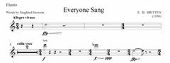 Everyone Sang