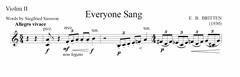 Everyone Sang