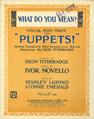 What Do You Mean? (from Puppets)