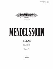 Elijah, Op. 70 (Viola)