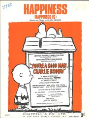 Happiness (from 'You're A Good Man Charlie Brown')