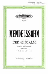 Psalm 42 "Wie der Hirsch schreit" (Vocal Score)