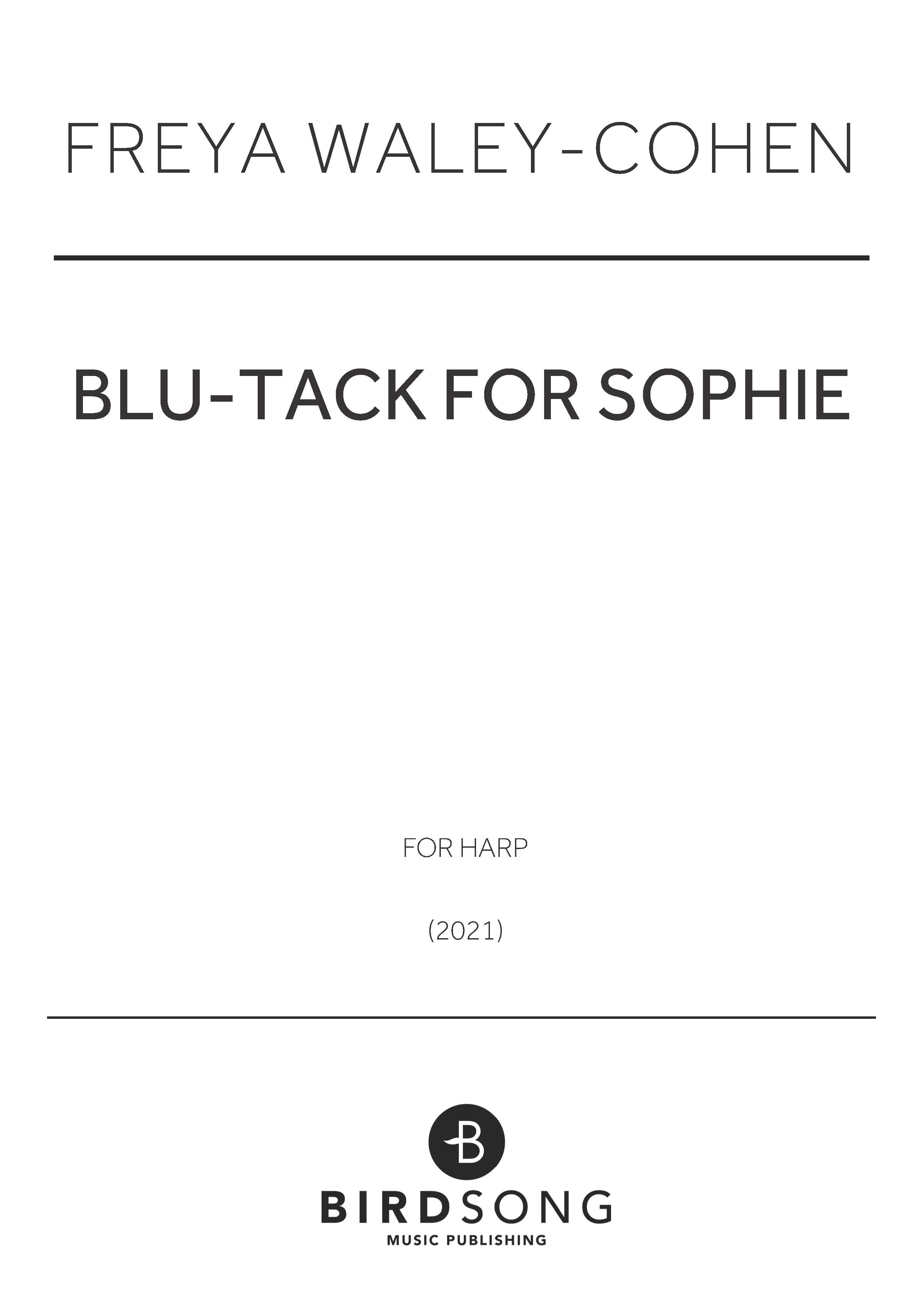 Blu-Tack For Sophie