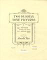No.1 Nocturne (Two Russian Tone-Pictures) May Night In The Ukraine Bladmuziek