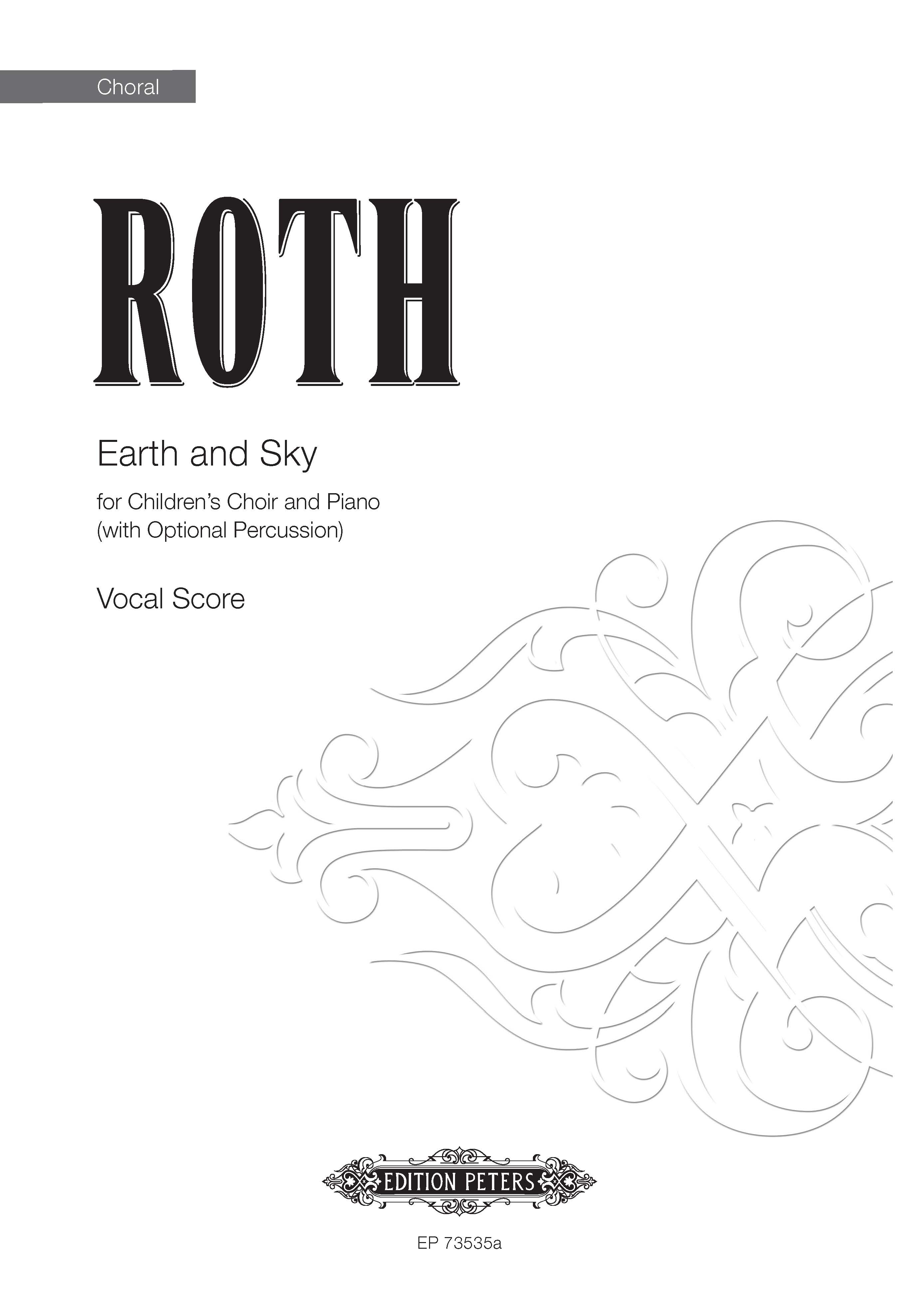 Earth and Sky (Vocal Score)