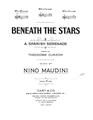 Beneath The Stars (Nino Maudini) Bladmuziek