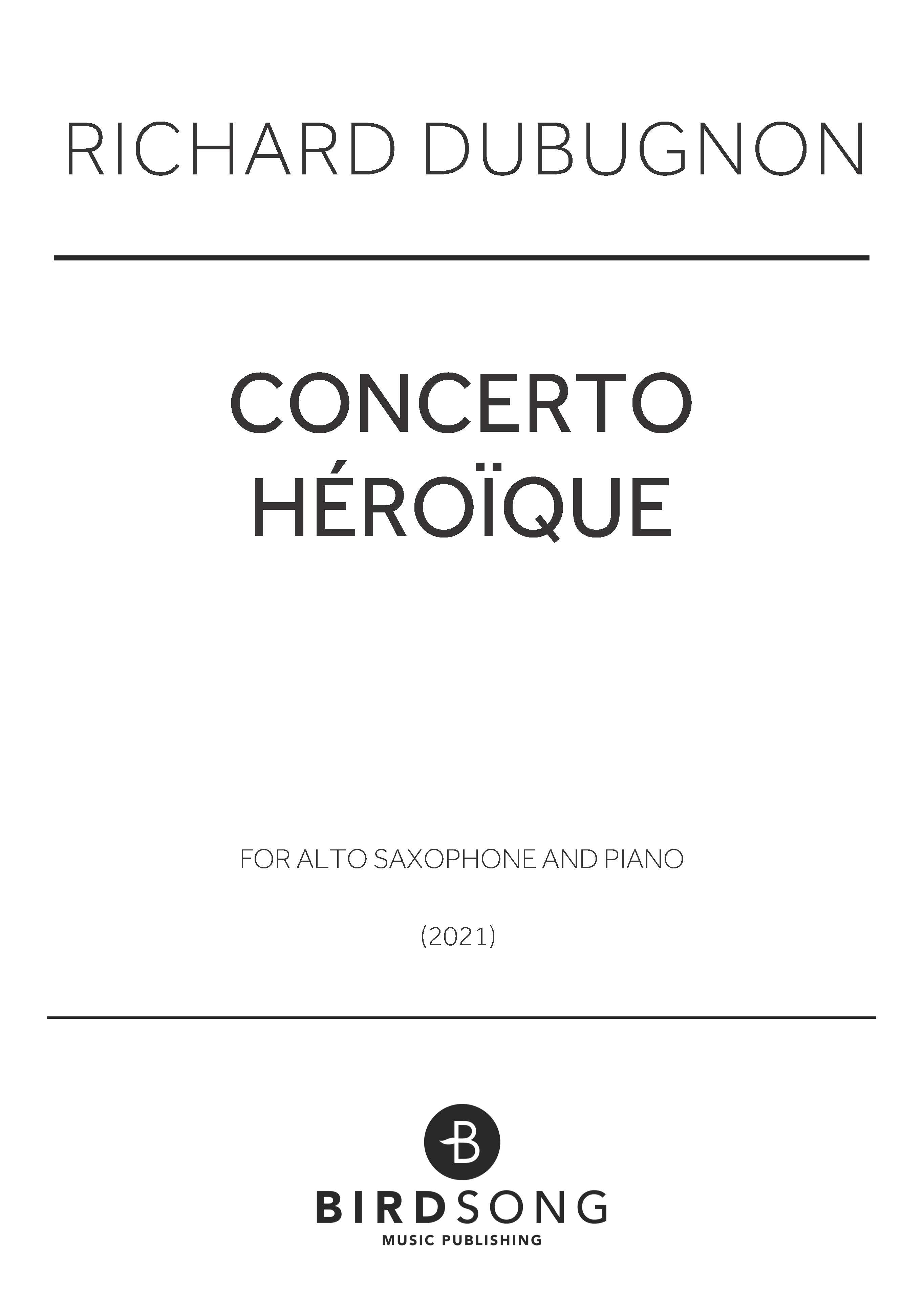 Concerto Héroïque