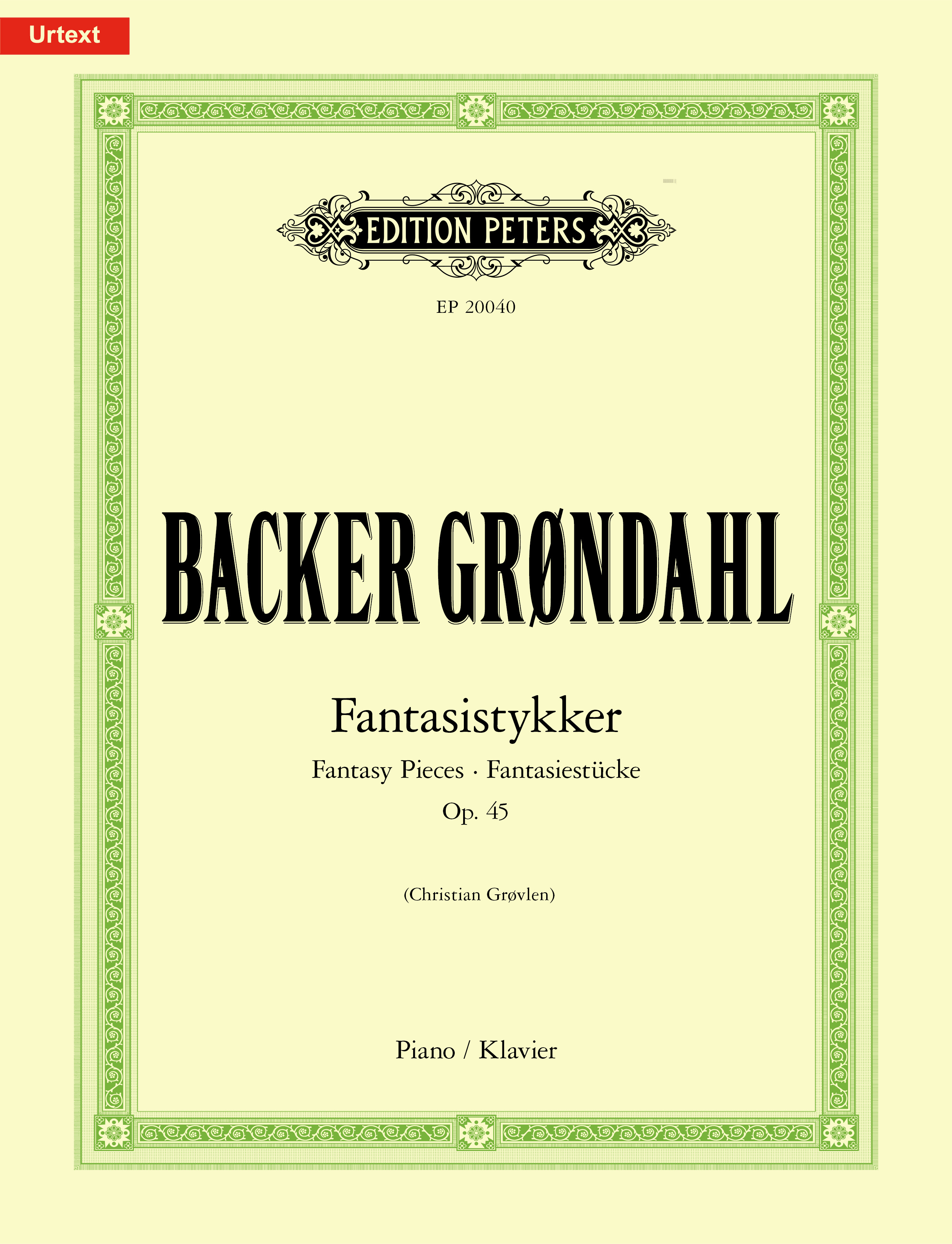 Sommervise (Summer Tune) from Fantasy Pieces Op.45, No.3