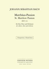 St. Matthew Passion BWV 244