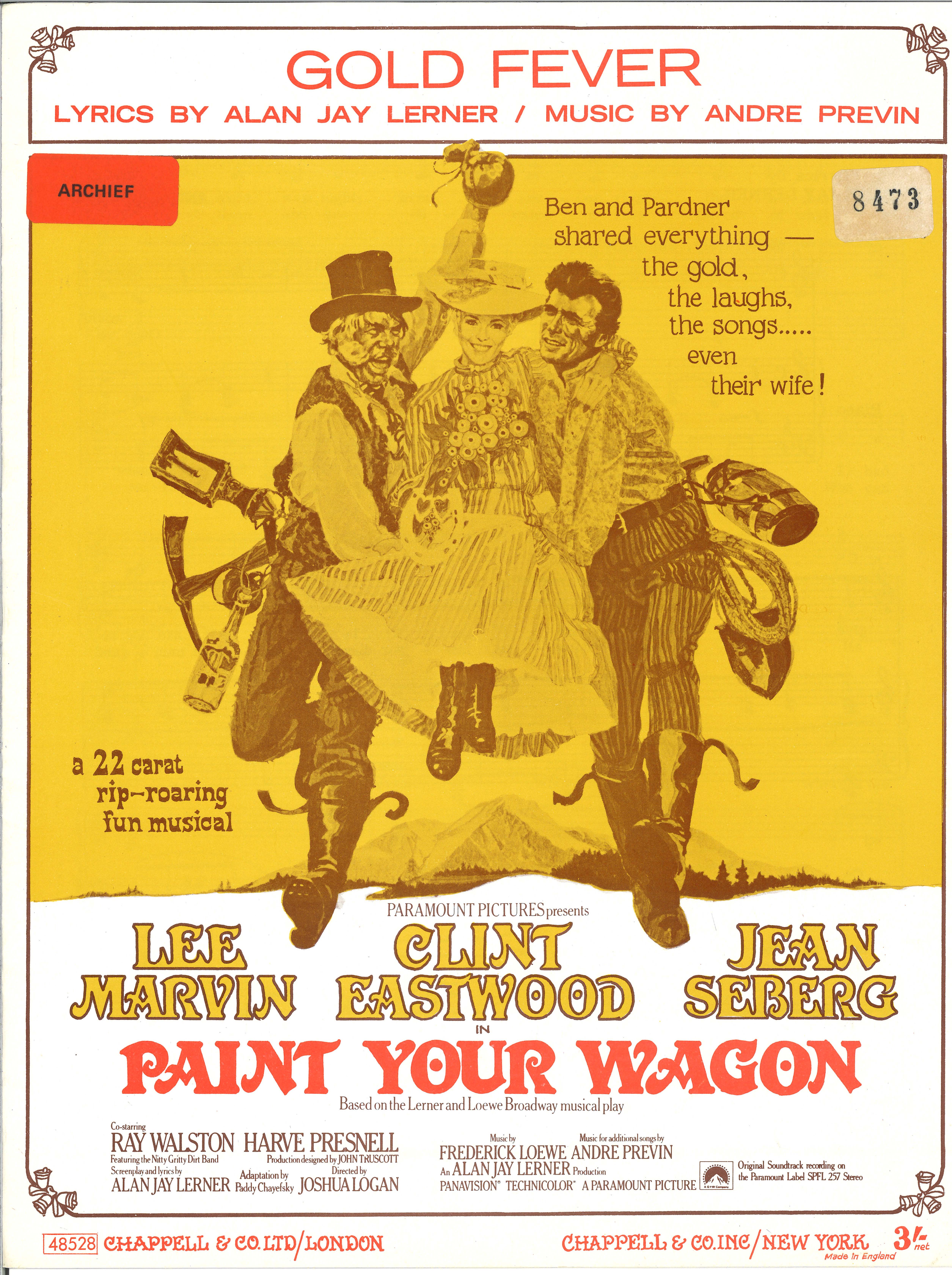 Gold Fever (from 'Paint Your Wagon')