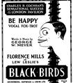 Be Happy (from Black-Birds) Noter