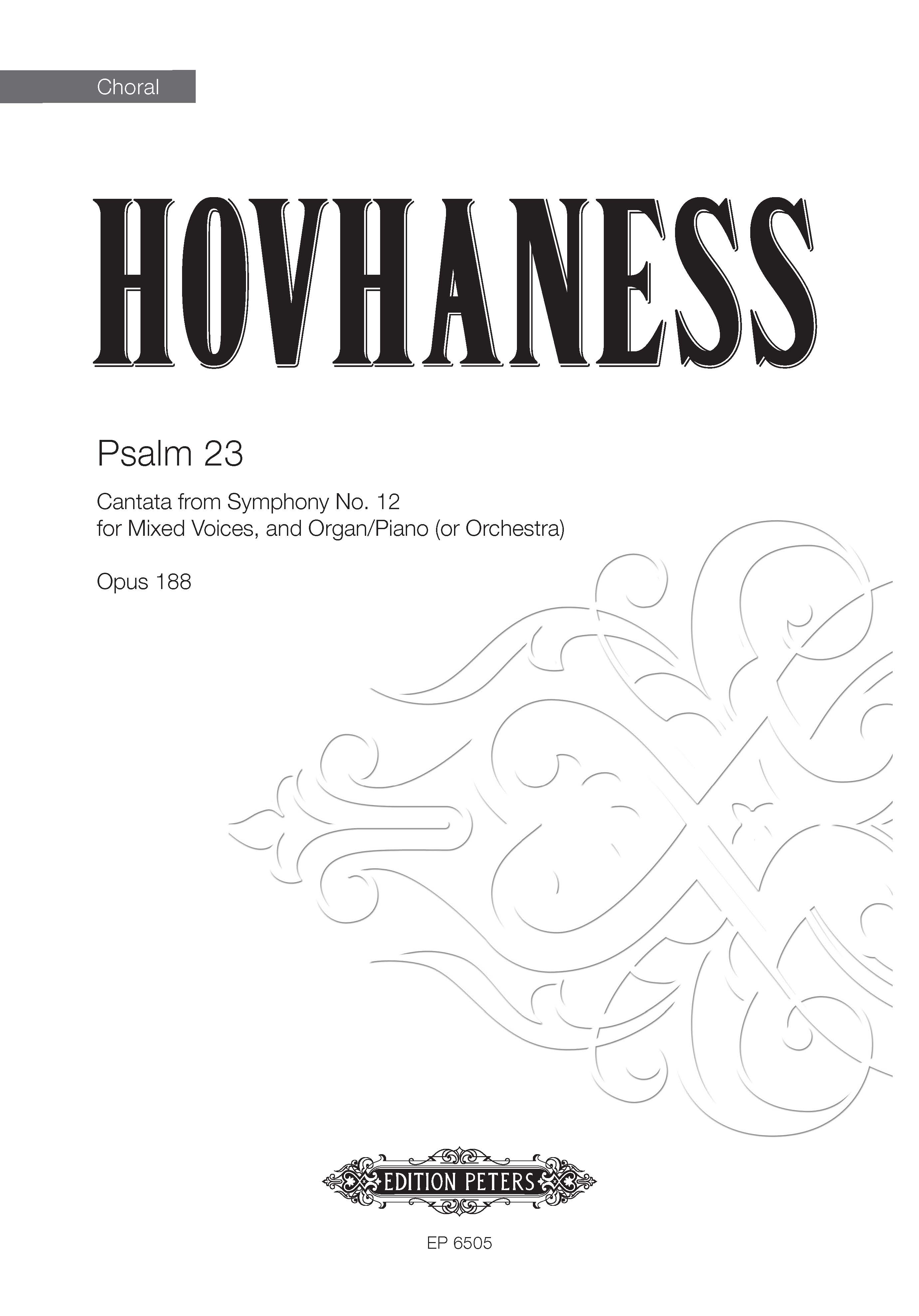 Psalm 23 Op.188a (Cantata from Symphony No.12)
