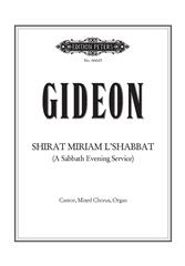 Shirat Miriam L'Shabbat (A Sabbath Evening Service)