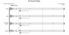 Everyone Sang
