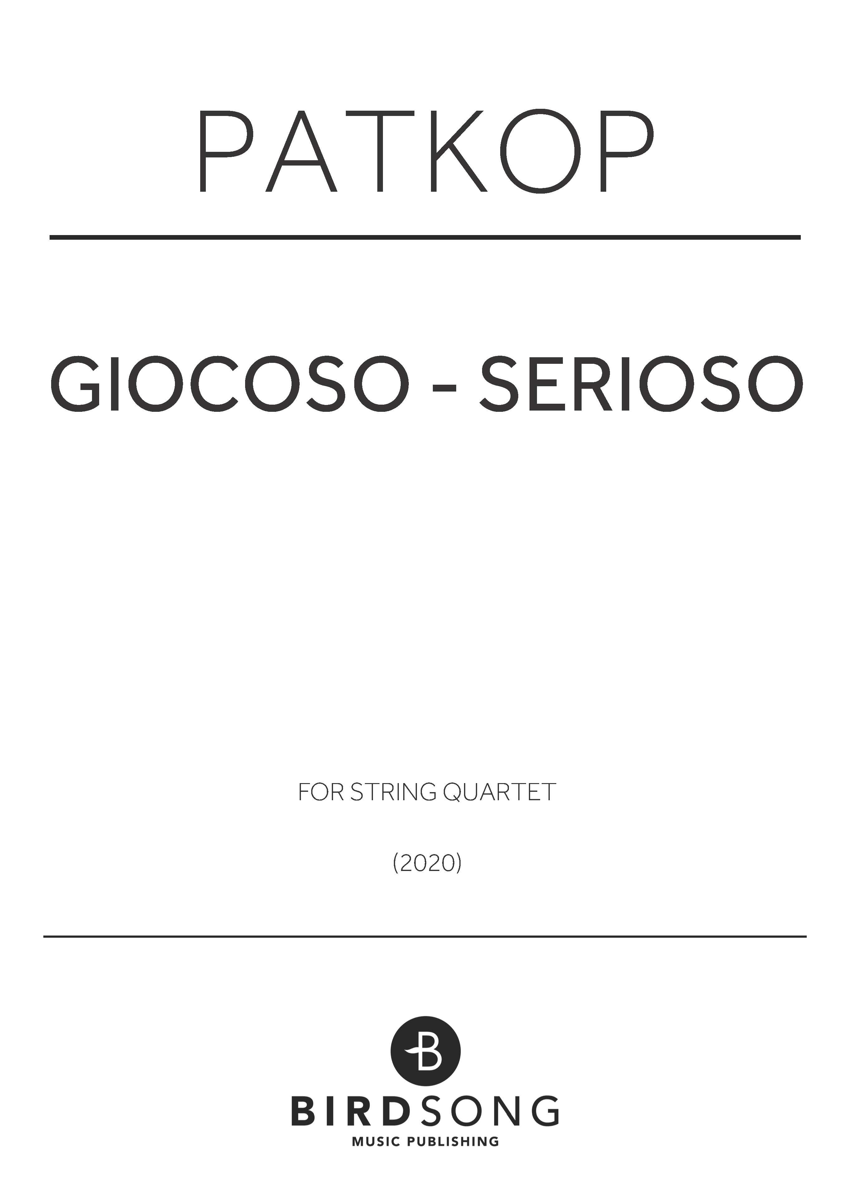 giocoso - serioso
