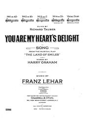 You Are My Heart's Delight (from 'The Land Of Smiles')