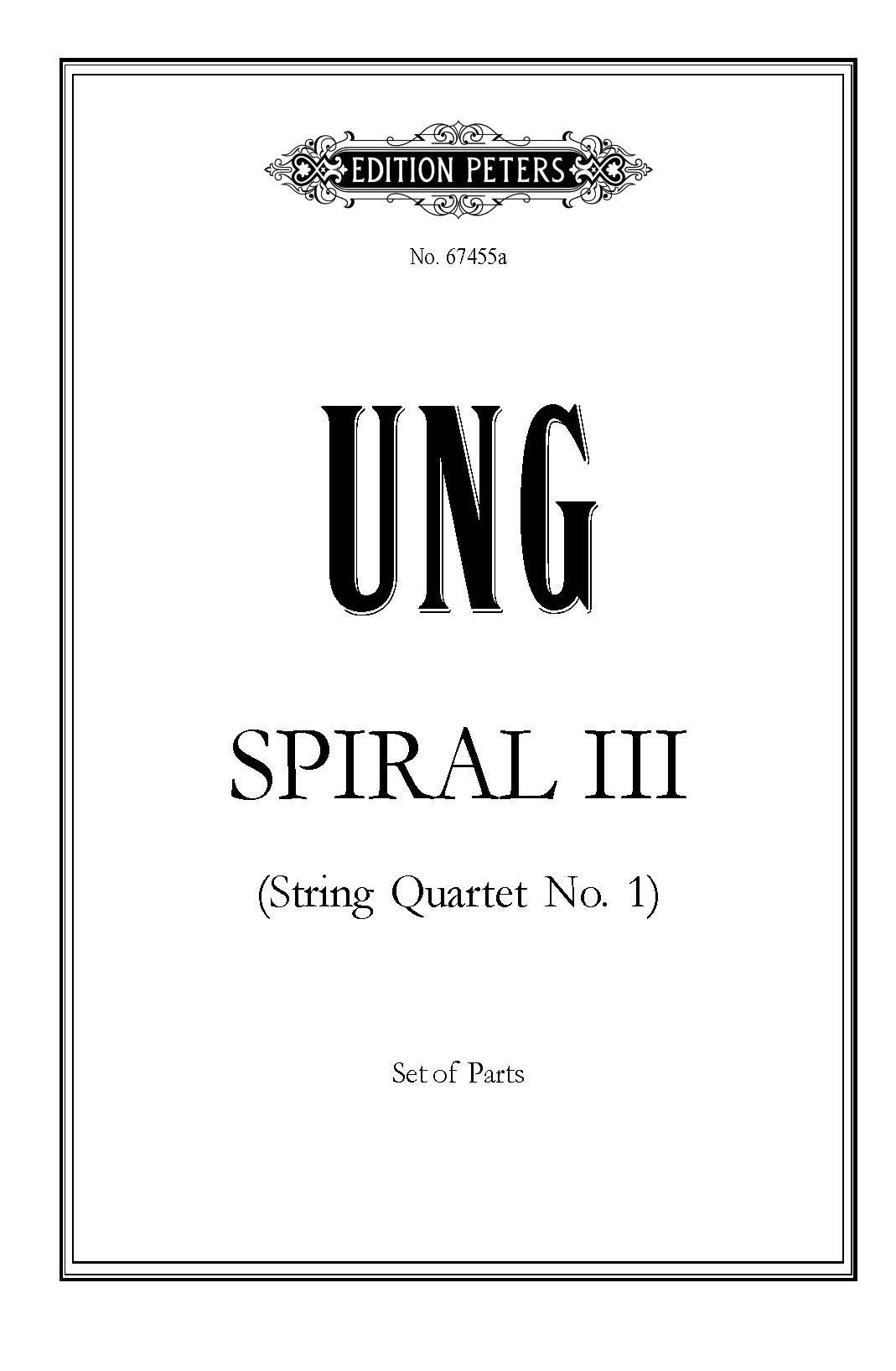 Spiral III (String Quartet No.1)