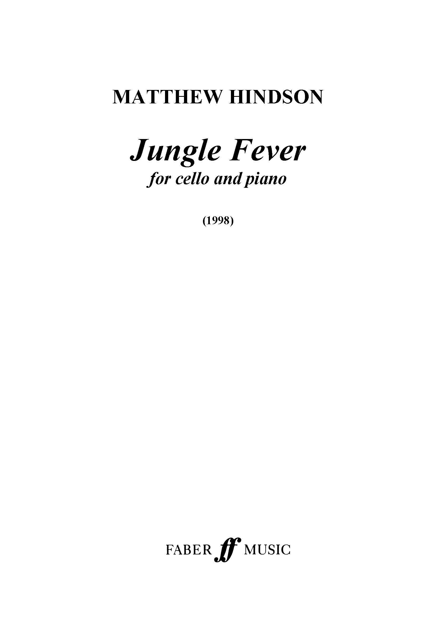 Jungle Fever