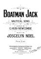Boatman Jack Partiture