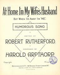 At Home I'm My Wife's Husband