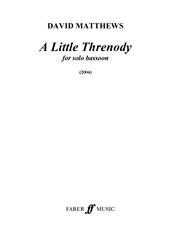 A Little Threnody