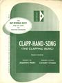Clapp Hand Song (The Clapping Song) Bladmuziek