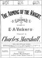 The Arming Of The Knight Sheet Music