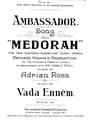 Ambassador Sheet Music