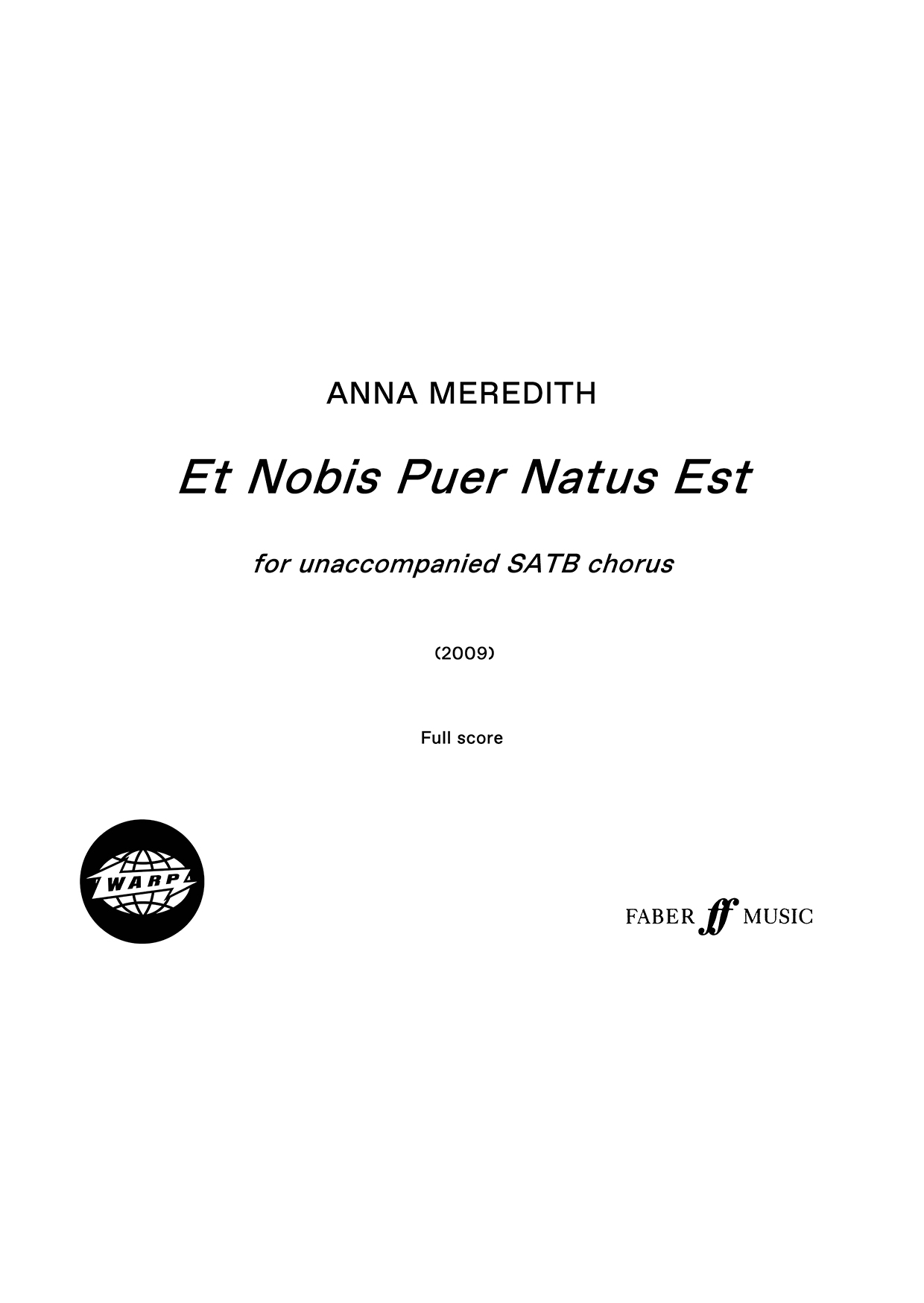 Et Nobis Puer Natus Est