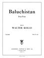 Baluchistan Partiture