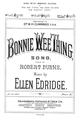 Bonnie Wee Thing (Ellen Edridge) Partituras