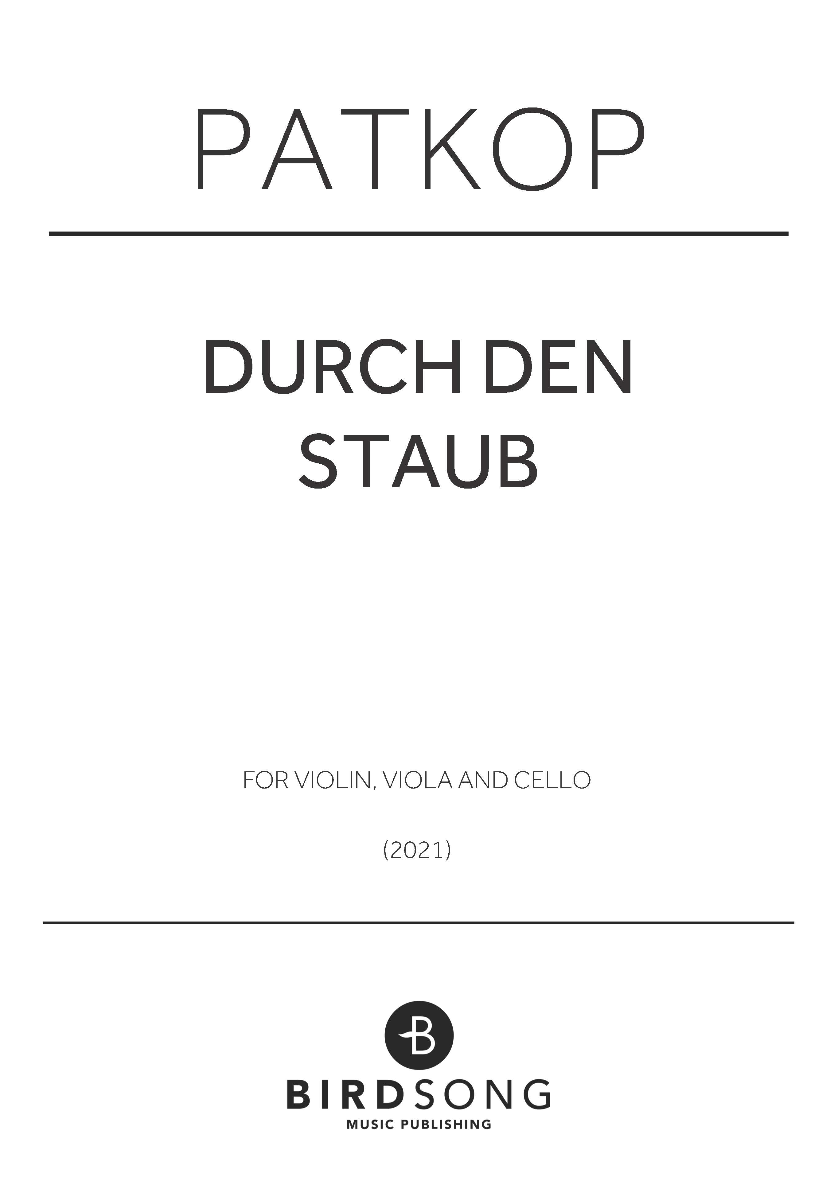 Durch den Staub
