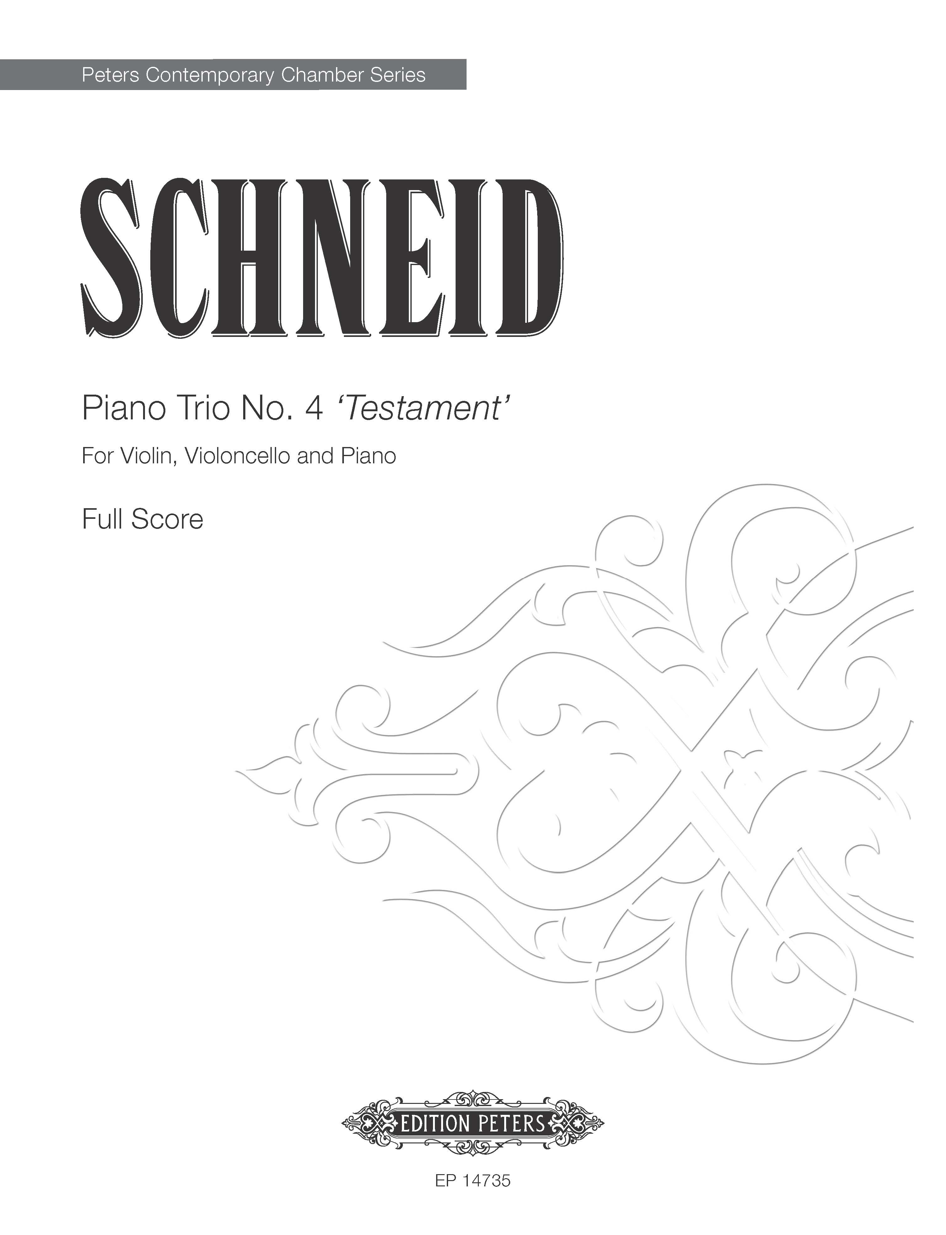 Piano Trio No. 4 ‘Testament’