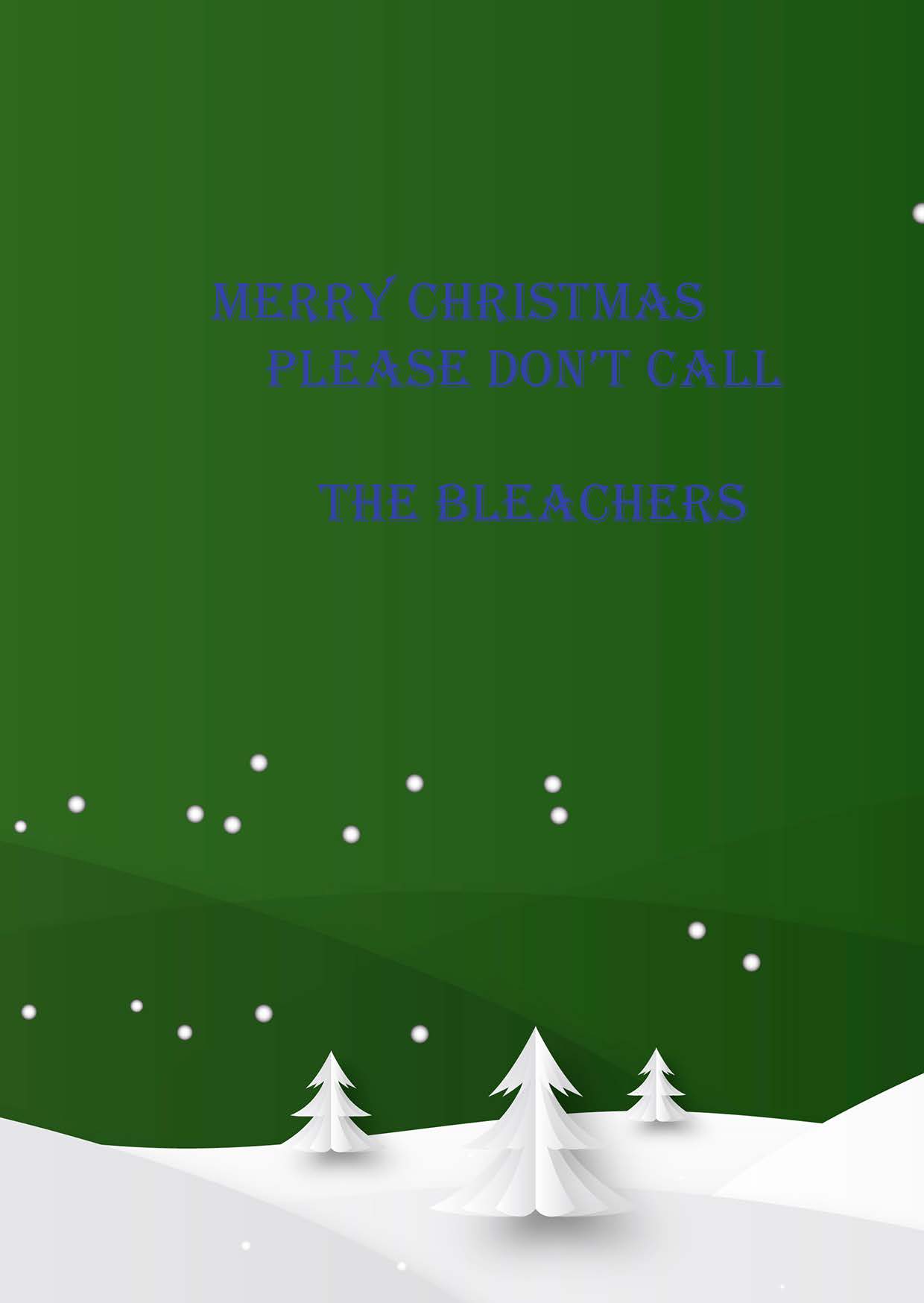 Merry Christmas, Please Don't Call
