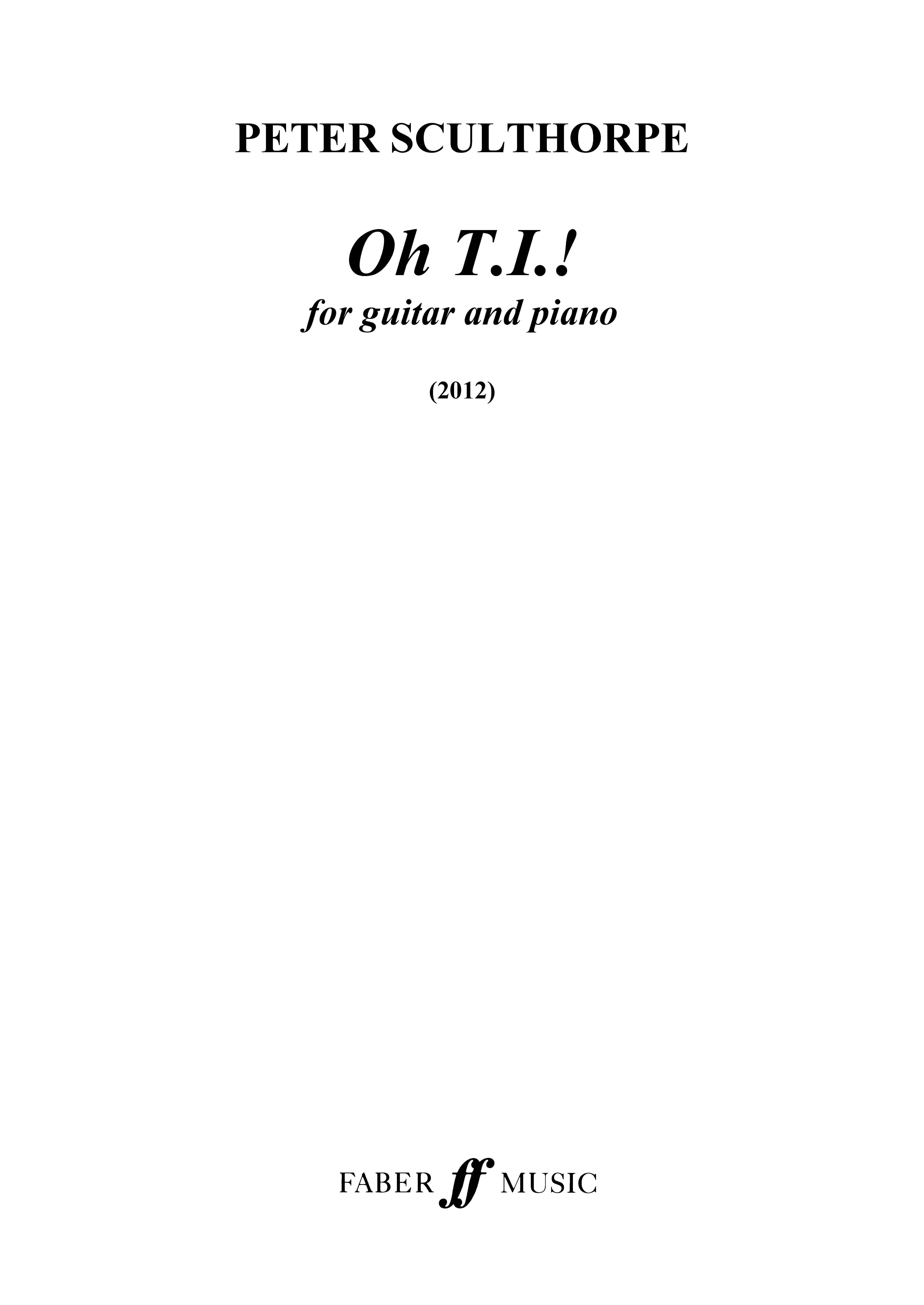 Oh, T.I.!