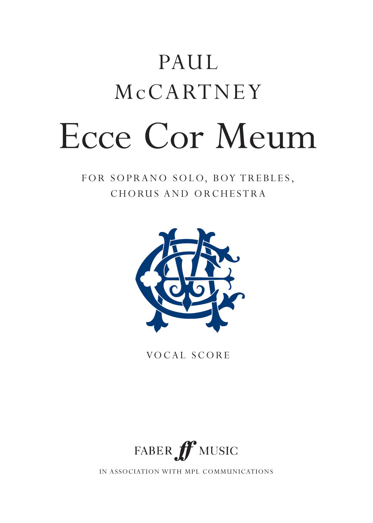 Spiritus (from 'Ecce Cor Meum')