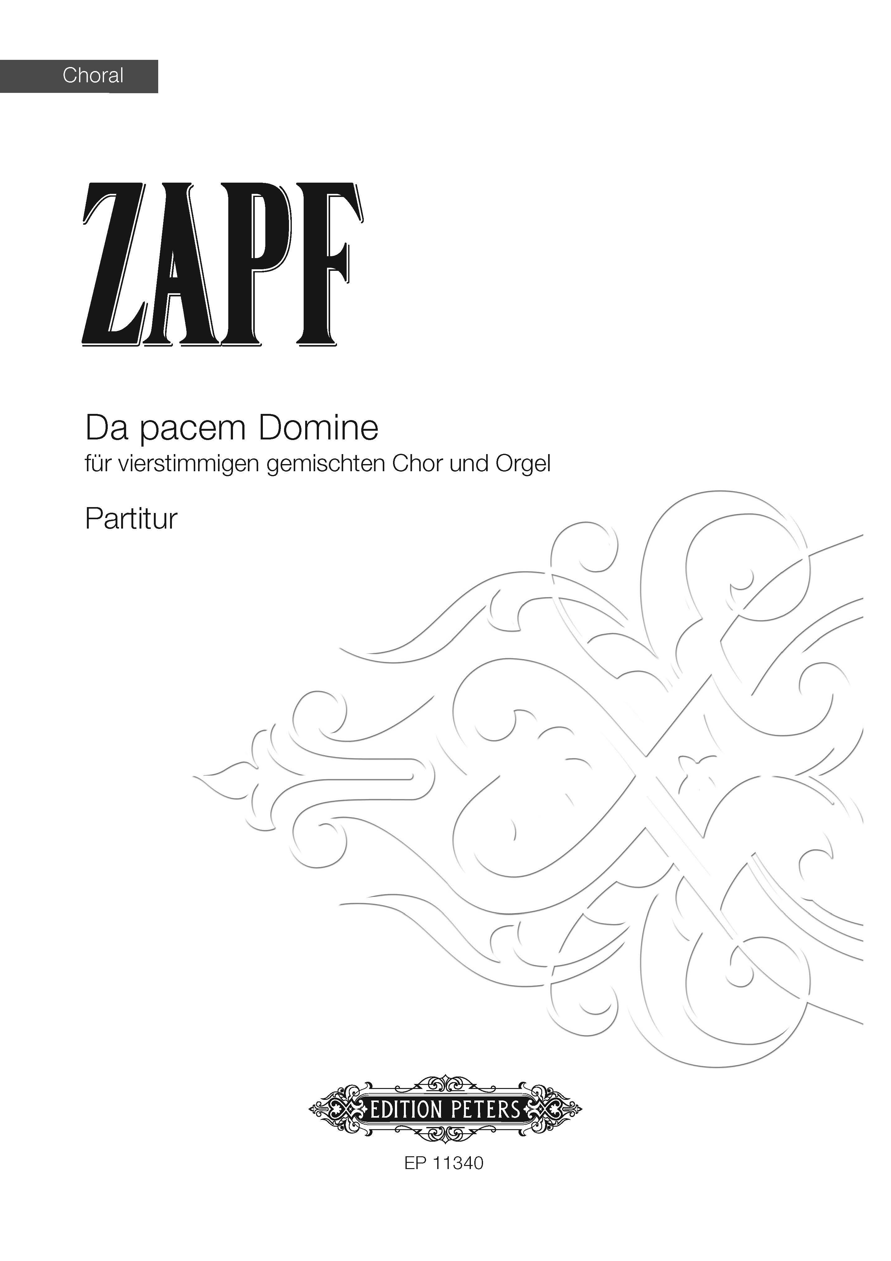Da Pacem Domine Op.12