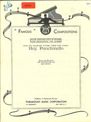 Hey, Punchinello (from 'Three Ring Circus')