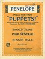 Penelope (from Puppets) Sheet Music