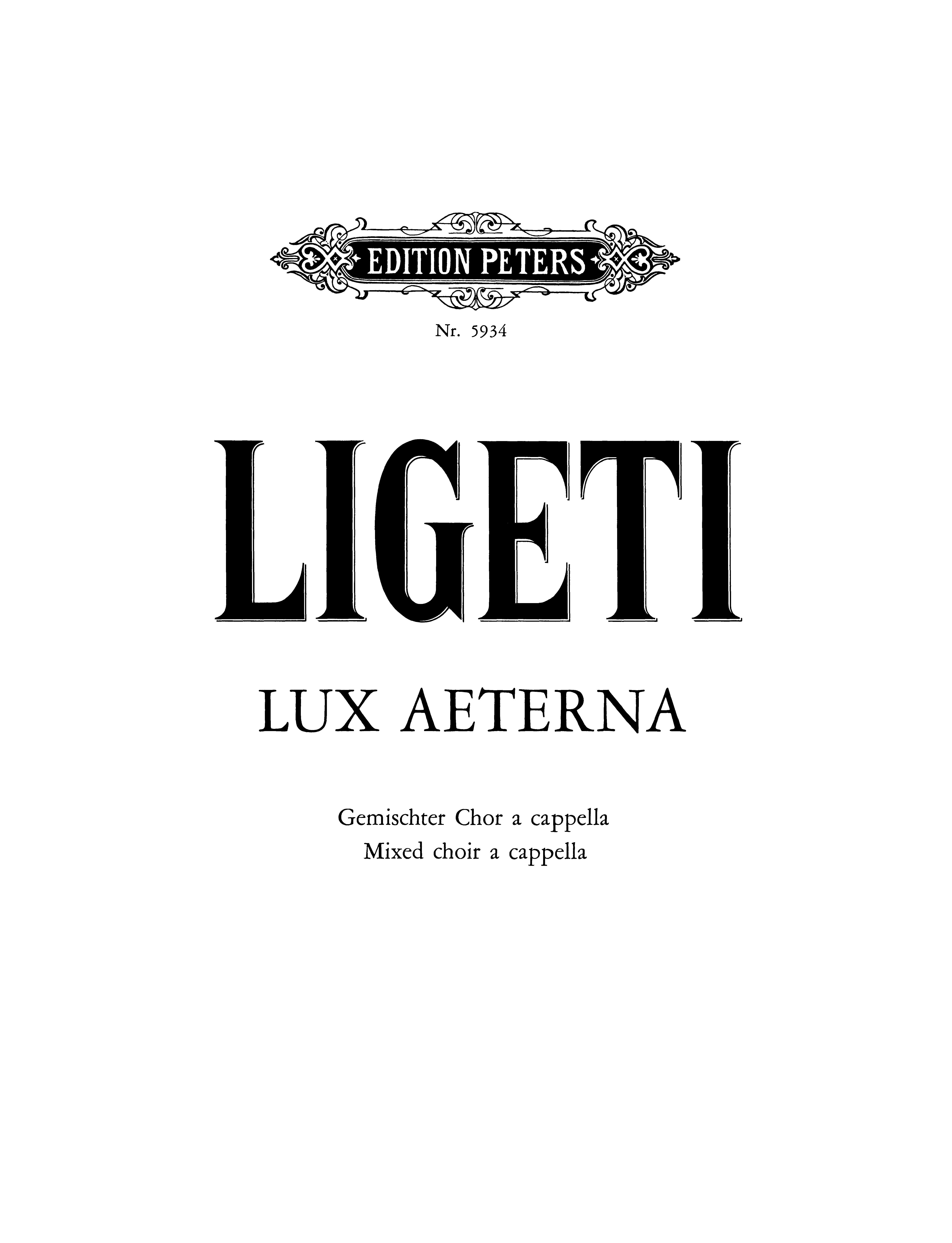 Lux Aeterna