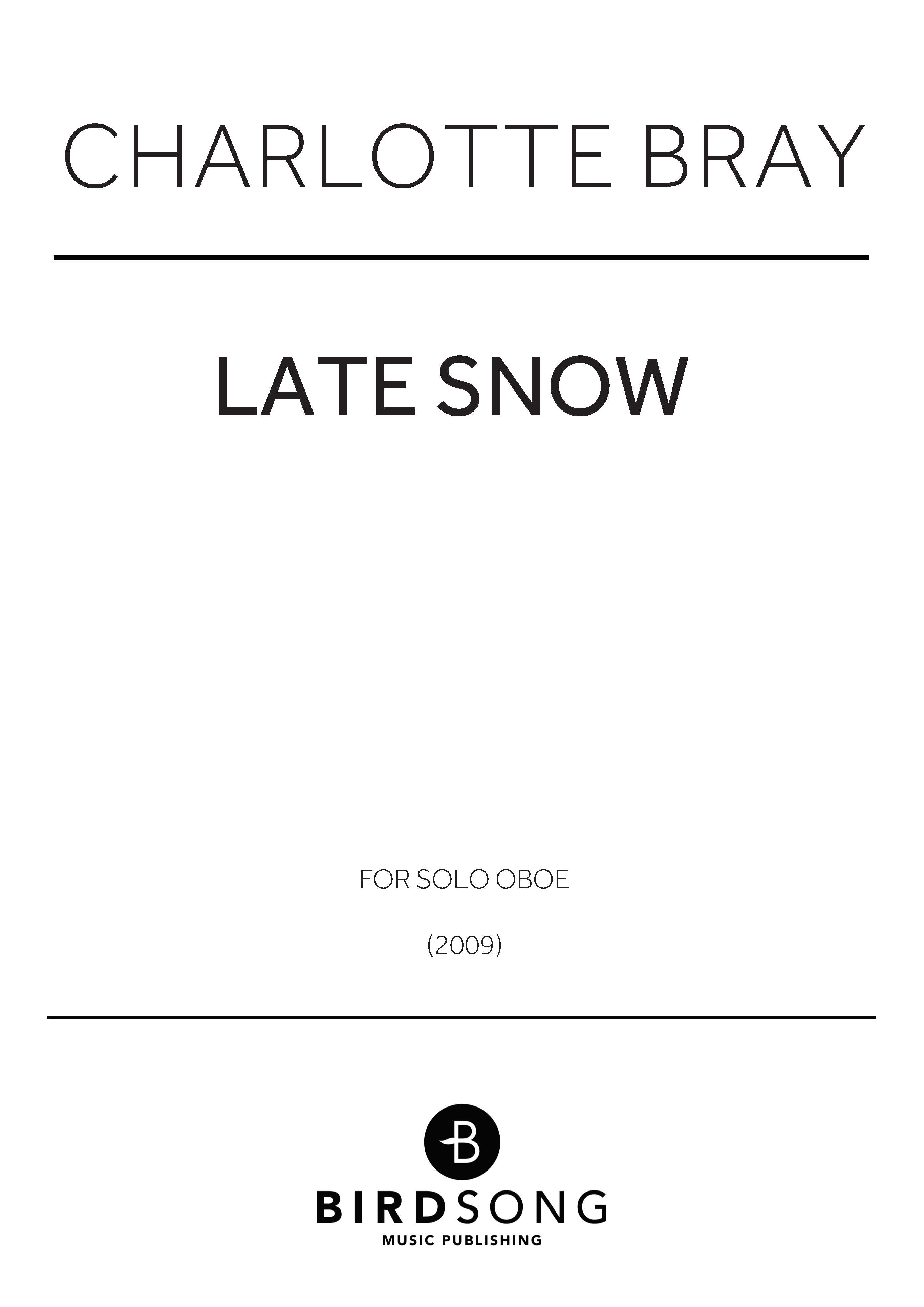 Late Snow