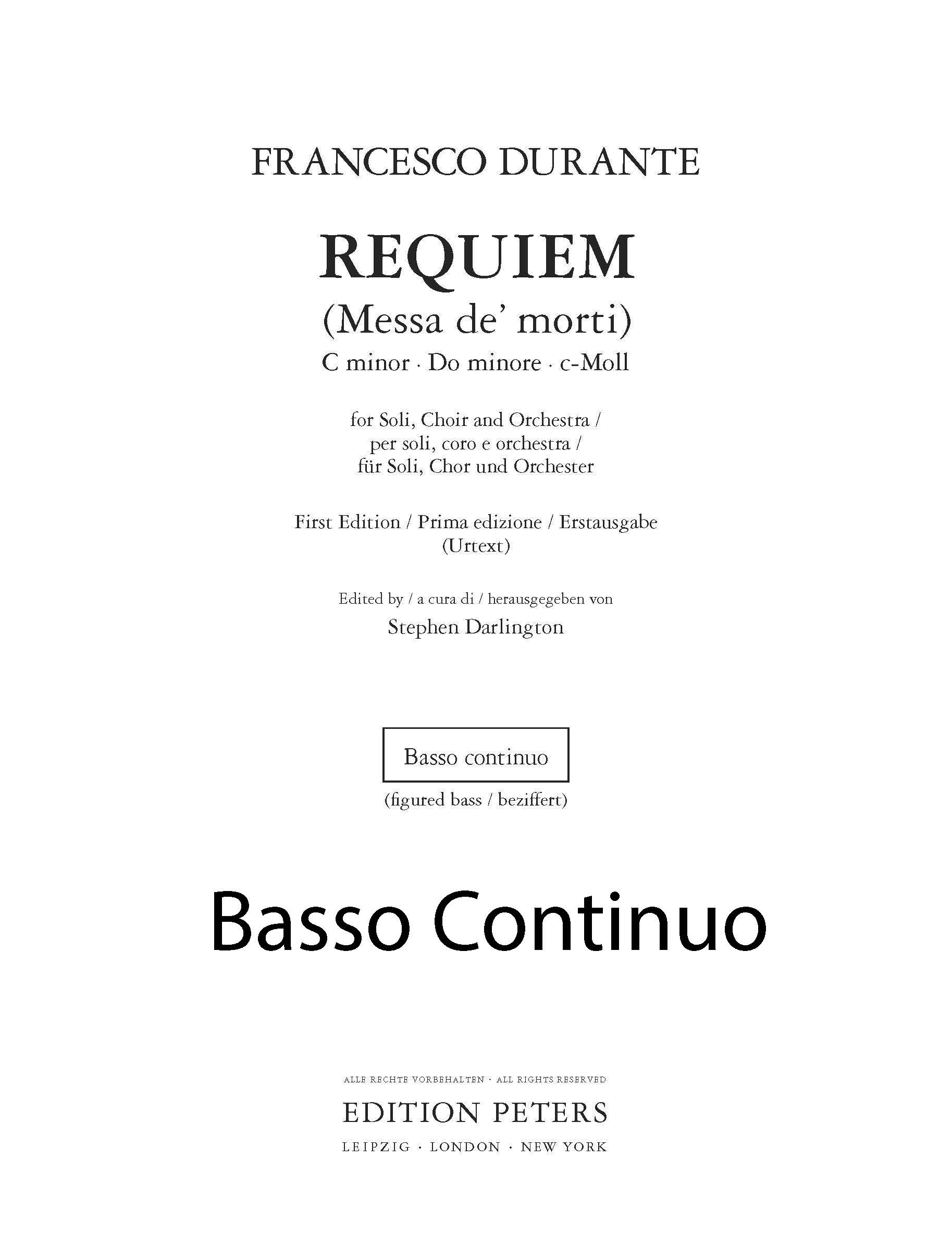 Requiem (Messa de' morti)
