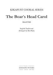 The Boar's Head Carol